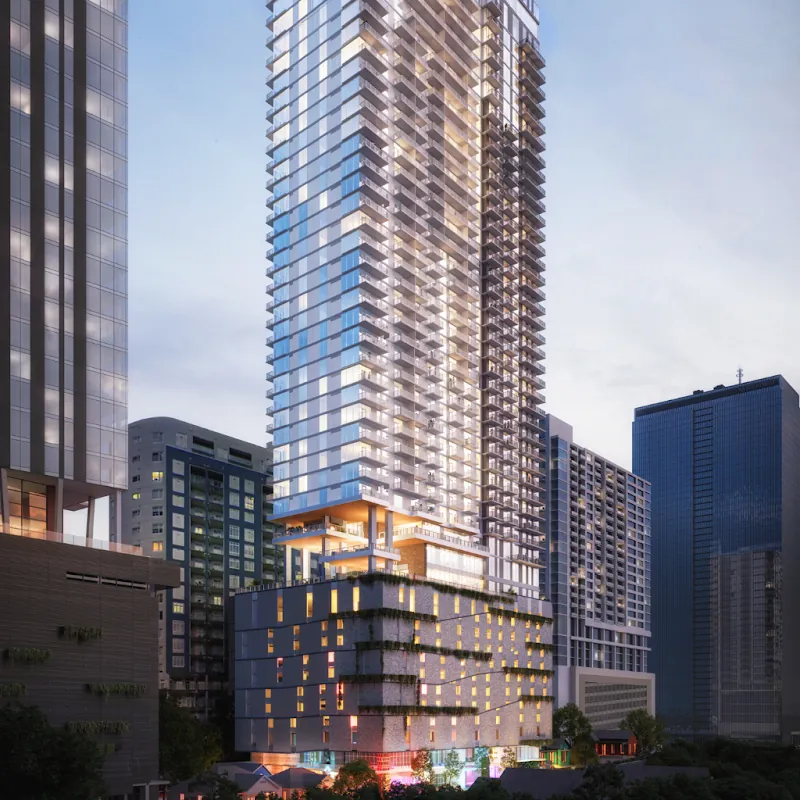 Paseo apartment building